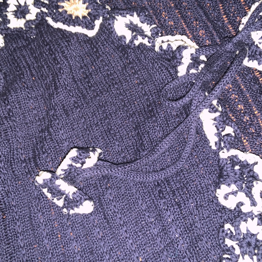 NWT Anthropologie Guinevere Crocheted Sweater Top - Picture 4 of 7
